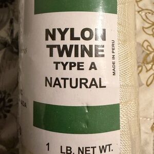 Natural Nylon Twine Type A
